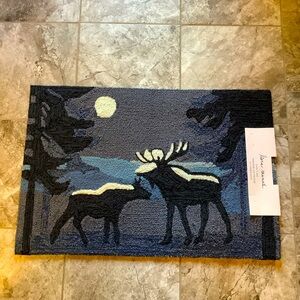 Liora Manné Moonlit Moose Indoor-Outdoor Scatter Rug